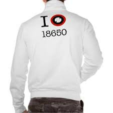 I Love 18650 Li-ion Batteries Jackets