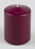 Frosted Blackberry Scented Pillar Candle (10cm X 7.5cm)