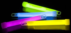 Multi Colored Home Made Glow Sticks