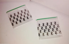 Grip Smell Proof Baggies Dollar $ Printed 50 x 50mm Zip Bag Air Tight Resealable