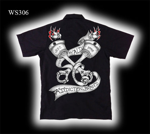 Biker Work Shirts- Tattoo Clothing