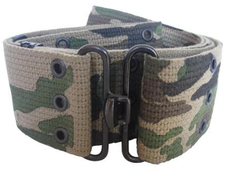 Woodland Camo Pistol Belt