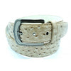 Men's Beige Ostrich Fashion Belt