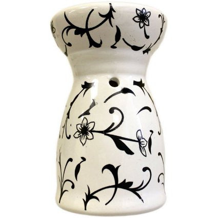 Patterned White Oil Burner