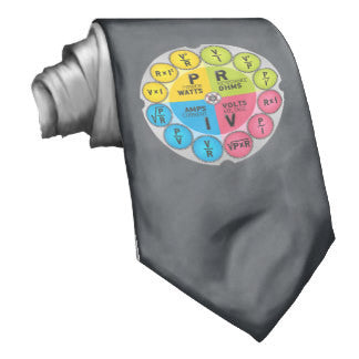 Ohm's Law Circle Neckwear