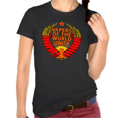 Women's Vapers of the World Unite T Shirt